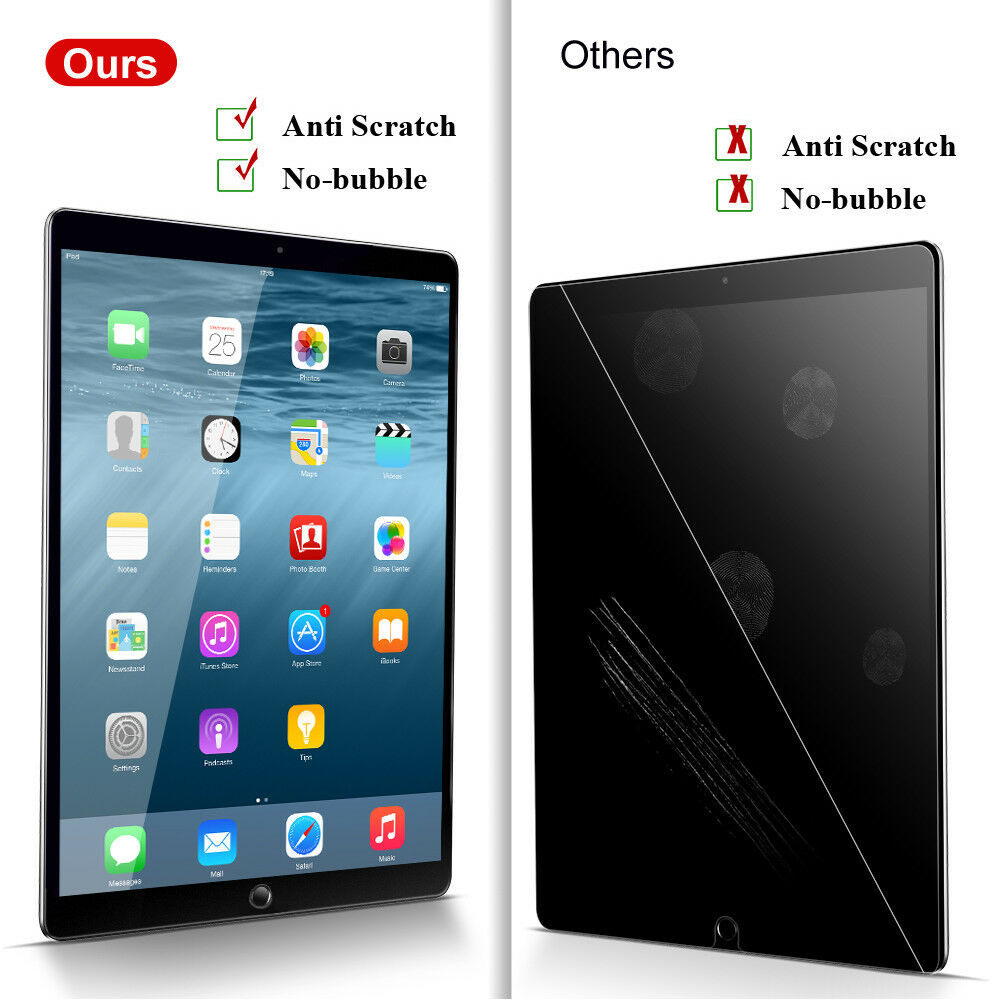 Tempered Glass Screen Protector For Apple iPad - Eastlakes Electronics